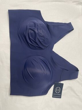 Evelyn & Bobbie - Navy Blue Wireless Bra